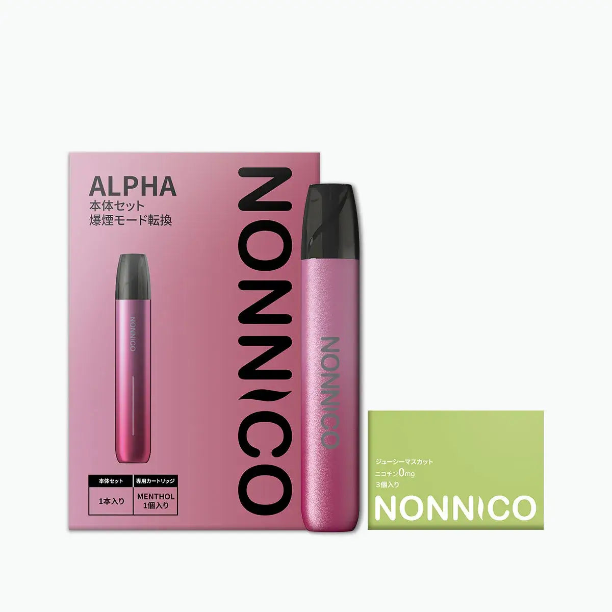 NONNICO  Alpha POD型電子タバコ セット