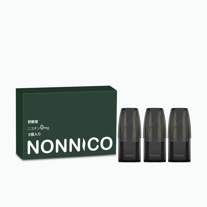 NONNICO Alpha POD型電子タバコ 専用カートリッジ フレーバーポッド３個入り（鉄観音）